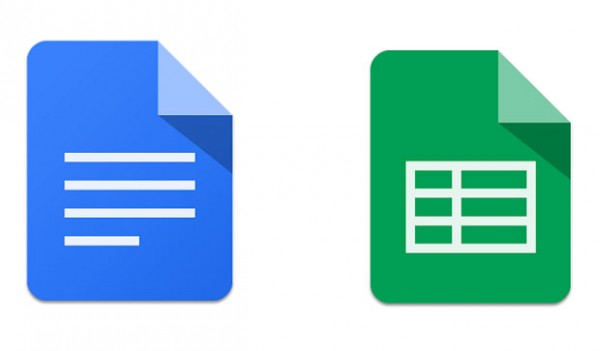 Google aggiorna le applicazioni Documenti Fogli e Presentazioni.